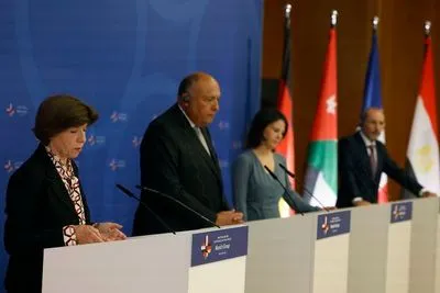 Франція, Єгипет, Німеччина та Йорданія закликають до негайного припинення вогню в Газі
