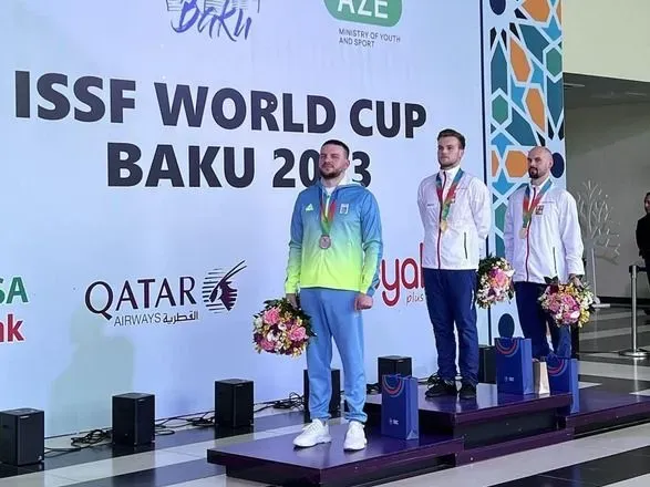 Кубок світу з кульової стрільби в Баку: Україна здобула свою третю нагороду