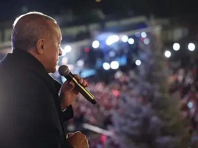 Мы верим, что президентская гонка завершится в первом туре: Эрдоган выступил с речью перед избирателями