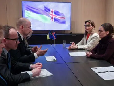 Создание спецтрибунала и механизма компенсации ущерба: Шмыгаль встретился с премьером Исландии