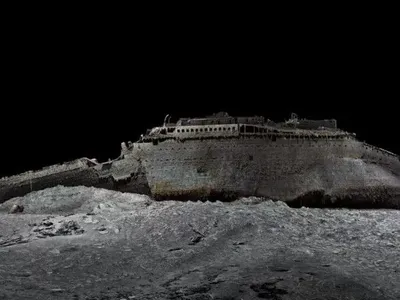 Вперше показали унікальні кадри затонулого "Титаніка" у повному масштабі