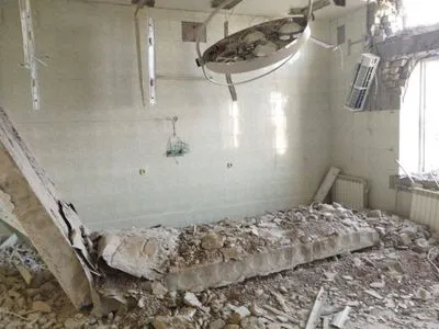 Херсонщина: россияне ударили по больнице в Бериславе, есть повреждения