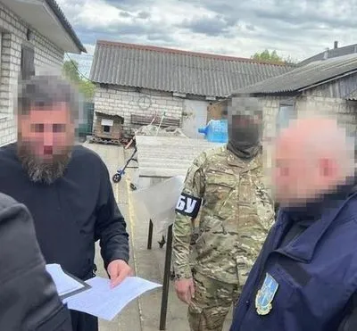 СБУ на Харківщині викрила клірика УПЦ МП, який активно служив окупантам