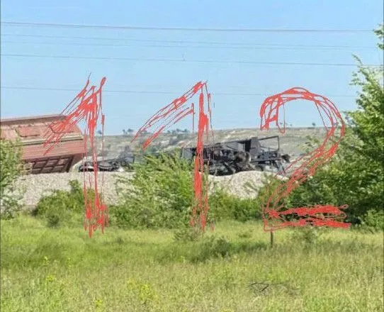 В Криму пролунав вибух на залізниці: п'ять вагонів із зерном зійшли з рейок у Сімферопольському районі - росЗМІ