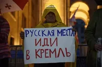"Ні рейсам із росії": в Тбілісі протестують проти відновлення авіасполучення Грузії та росії