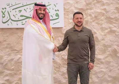 Зеленський на саміті Ліги арабських держав зустрівся зі спадкоємцем принцом Саудівської Аравії