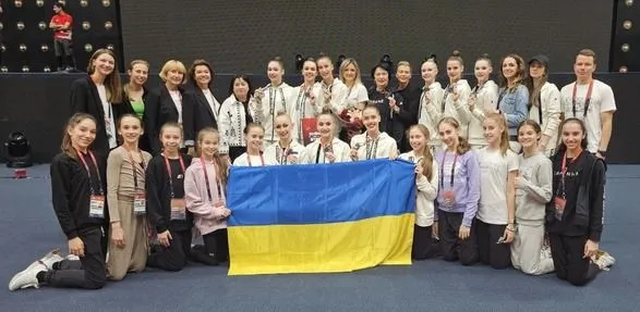 Українські гімнастки вибороли "срібло" ЧЄ у командній першості