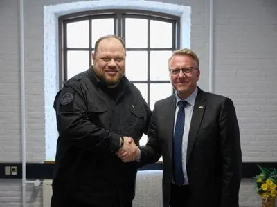 Стефанчук встретился с Министром предпринимательства Дании: обсудили восстановление Украины