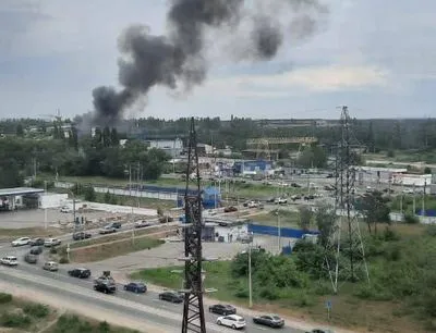 В российском воронеже пожар в районе электростанции: в некоторых районах города пропали вода и свет
