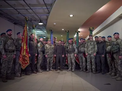 Зеленский: Корпус морской пехоты – завершающий компонент после ряда встреч с партнерами
