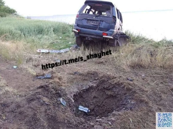 В Николаевской области автомобиль взорвался на противопехотной мине