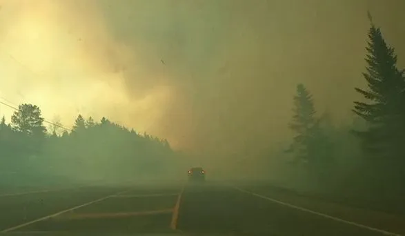 Канадська провінція Нова Шотландія оголосила надзвичайну ситуацію через лісову пожежу