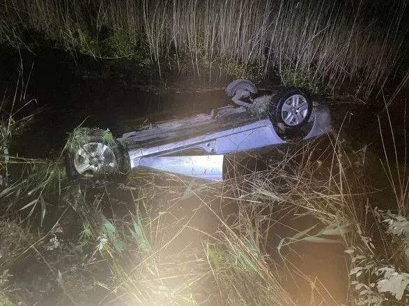 Жуткое ДТП на Киевщине: Opel съехал в водоем, водитель и его пес - погибли