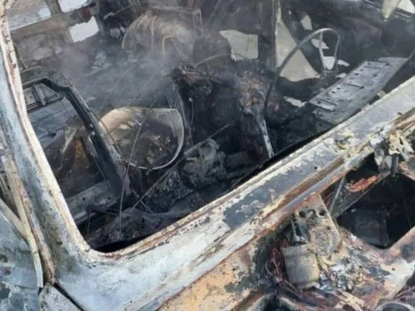 В оккупированной Михайловке на Запорожье взорвали авто с четырьмя колобарантами