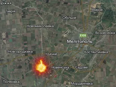 Мінус один шлях для русні: під Мелітополем стався вибух на залізниці