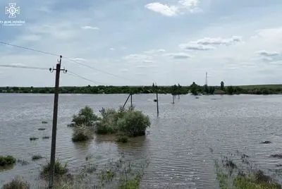 "Большая вода" в Николаевской области: из Афанасьевки эвакуировали 75 взрослых и детей