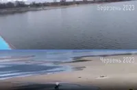 Радник мера Маріуполя показав як виглядає акваторія біля головної станції Північно-Кримського каналу