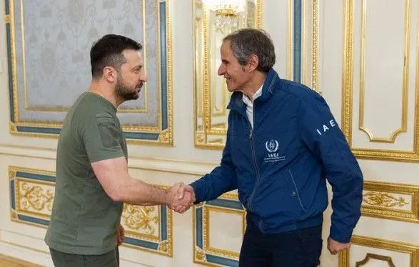 Глава МАГАТЭ Гросси посетил Киев и встретился с Зеленским: что известно