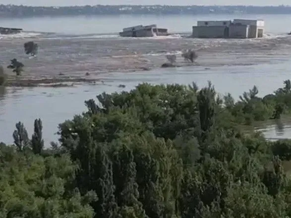 Минагрополитики: на левобережье Херсонщины разрушены 107 гидротехнических сооружений