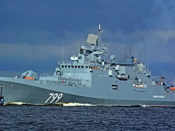россияне вывели на боевое дежурство в Черное море фрегат с восемью "Калибрами"