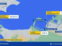 В пруду-охладителе Запорожской АЭС зафиксировано незначительное снижение уровня воды - Энергоатом