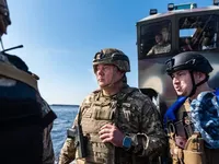 Морські піхотинці на Київському морі вчилися відбивати ворожі диверсійні групи