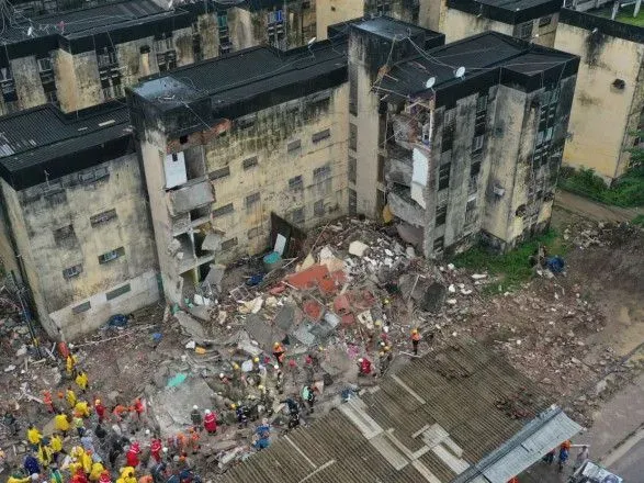 Щонайменше 8 людей загинули через обвал житлового будинку в Бразилії