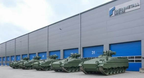 Rheinmetall відкриє завод із виробництва бронетехніки в Україні протягом 3 місяців