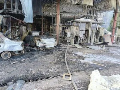 Пожар на АЗС в Киеве: открыли уголовное производство