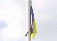 У Вільнюсі підняли бойовий прапор з Бахмута