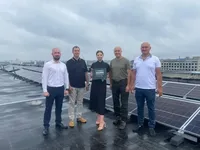 У Харкові лікарню обладнали сонячною електростанцією з акумуляторами за підтримки Німеччини