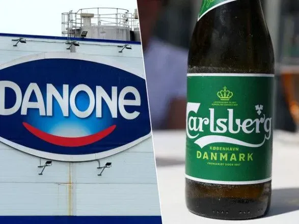 путін конфіскував російський бізнес світових гігантів Carlsberg і Danone
