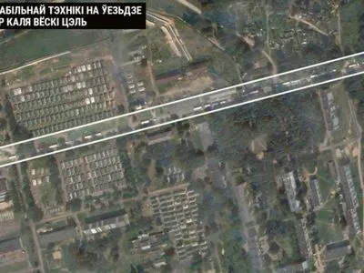 На фоне прибытия "вагнеровцев" в беларуси обнаружили 2-километровую колонну техники