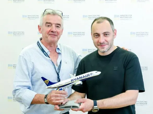 Ryanair представила інвестиційний план для авіагалузі України на 3 млрд дол.: передбачає базування 30 літаків