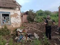 Оккупанты обстреляли Константиновку, убили супругов и повредили школу