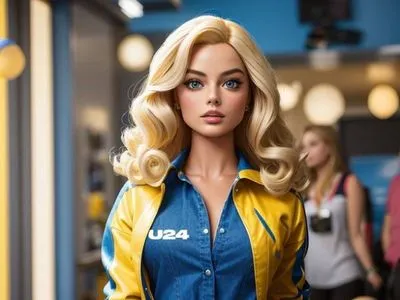 Який би вигляд мала Barbie на прем’єрі фільму в Україні? Штучний інтелект згенерував синьо-жовтий аутфіт