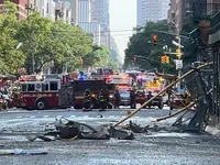 У Нью-Йорку на вулицю впав будівельний кран, 4 людини постраждали