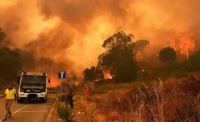 Лісові пожежі в Італії: відомо про трьох загиблих