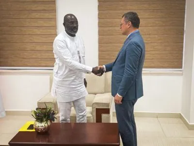 Кулеба здійснив перший в історії дипломатичних відносин візит до Ліберії