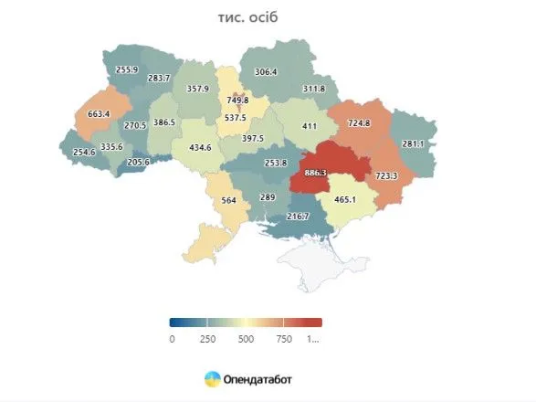 В Україні скоротилася кількість пенсіонерів