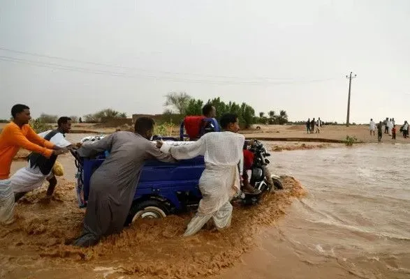 Из-за сильных дождей в Судане разрушены почти 500 домов