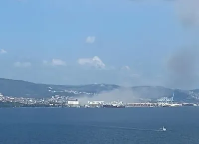 В районе турецкого порта Дериндже прогремел мощный взрыв, есть раненые