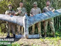 Українські прикордонники вперше "впіймали" російський дрон "Елерон"