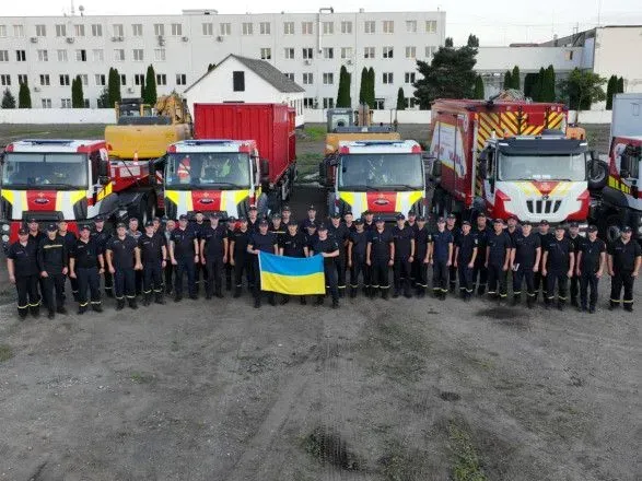 Полсотни украинских спасателей отправились в Словению для ликвидации наводнения