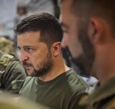 Зеленський відвідав позиції ЗСУ в Донецькій області