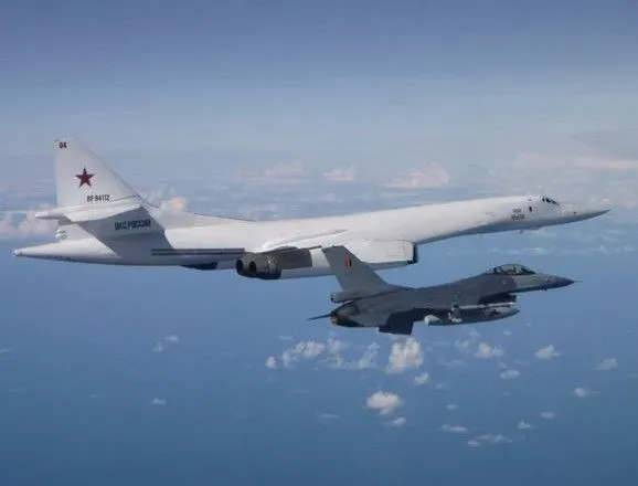 ВПС Данії перехопили російські бомбардувальники, що прямували в повітряний простір НАТО