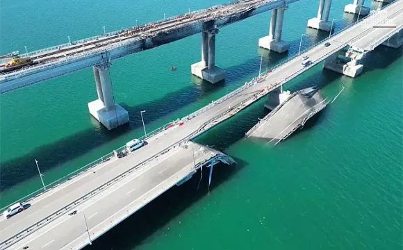 СБУ предоставила CNN видео июльской атаки на Крымский мост и сообщила новые подробности