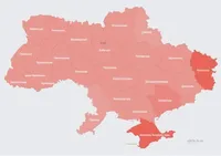 По Украине ширится воздушная тревога. В Херсоне взрывы