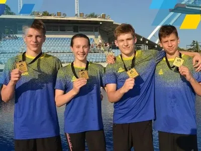 Сборная Украины завоевала "золото" на юниорском Чемпионате Европы по прыжкам в воду