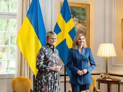 Олена Зеленська зустрілася з родиною прем’єр-міністра Швеції